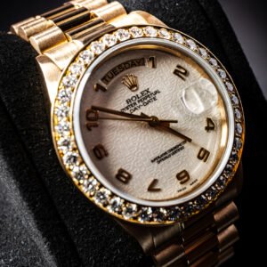 Gold White Rolex