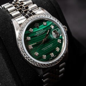 Green Silver Rolex