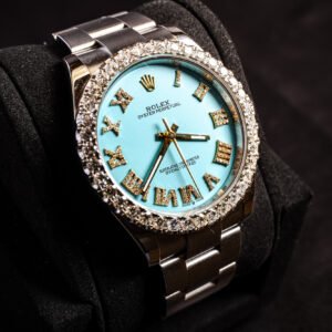 Light Blue Diamond Rolex