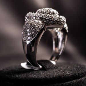 Royal Diamond Heart Ring