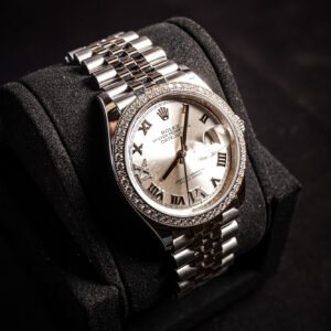Silver Diamond Rolex