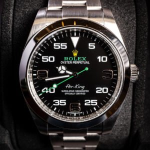 Silver High Green Rolex
